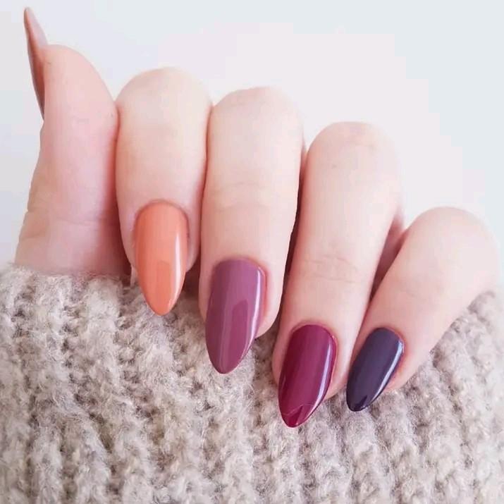 Peel Off Nail Polish Set 6 Pcs – Long Lasting Matte Grey & Multicolor Nail Paint Kit